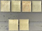 Austria 1883 44-49   Flawless Set  h3693