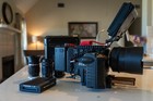 Red Epic Mysterium-x 5k Cinema Camera Kit  Redmag  Monitor  4 Lenses   Case