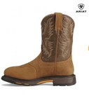Men s Ariat Work Workhog H2o Waterproof Boot Aged Bark  10008633 Sz 8 D Medium