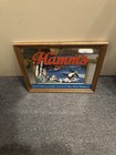 Hamm s Beer Mirror Sign W  The Hamms Bear And Friends 14x18 - Rare Vtg 1986