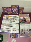 Wow  Crazy Bones Huge Vintage Lot Over 200 Rare Stickers Books Aliens Poster