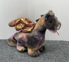 Ty Buddy Scorch Tie Dye Dragon Plush 10  Stuffed Animal Buddies