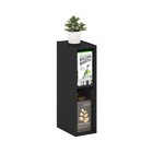 Narrow 2-tier Bookshelf  Compact Bookcase With 6  Storage Shelf For Home Office 