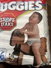 Vintage Huggies Jumbo Snug Dry Size 6  26 Diapers Rare Prop Disney Baby Full Bag