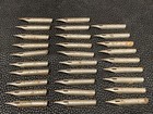 Antique Lot Of 29 Palmer Method No  9 England Vintage Dip Pen Nibs Tips As Is  