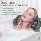Bath Pillow  Ergonomic  Luxury Bathtub Pillows  W  Head  Neck  Shoulder Support