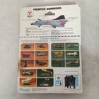 Vintage 1989 Kenner Mega Force Triax Army Fighter Bombers Die Cast Metal Set