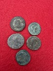 Lot Of 5 Ancient Roman Imperial Bronze Follis And Antoninianus Coins