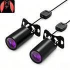 Angel Wing Projector Light  Waterproof Led Motorcycle Underglow 2 Pcs Red