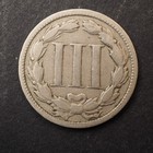 1871     Three Cent Nickel       Nice   - Free Shipping  C1557