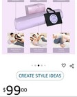 Sleep Stick Premium Extra Large Body Pillow Fiber Core W  Soft Microfiber   Case