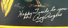 Roy Rogers Ltho Dated 1961 - 10  X 8  - Great Color - Happy Trails To You