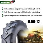 Set Of 2 Wanda 6 00-12 Agricultural Farm Tractor Tire R-1 Pattern 6ply 6 00x12