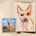 Custom Pet Portrait Watercolor Aceo Hand-painted From Your Photo   2 5 X3 5