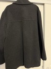 J  Crew Men s Xl Gray Wool Blend Peacoat Jacket