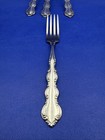 Oneida Mozart Deluxe Stainless Dinner Fork Glossy Silverware Flatware Set 4