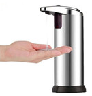 Touchless Auto Soap Dispenser 250ml Stainless Handsfree Sensor Bathroom Kitchen