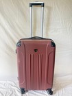 New Travelers Club 26   Medium Expandable Hardside Luggage Pink Spinner