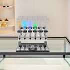 12 Bottles Manual Perfume Dispenser Desktop Perfume Dispensing Machine 200ml