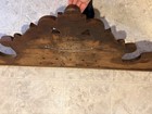 Antique French Rococo Revival Carved Wood Pediment Crest 46    Architectural Piece