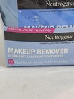 Two Neutrogena Makeup Remover Cleansing Face Wipes daily Cleansing 25ct Each