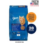  2 Pack  9lives Daily Essentials Dry Cat Food Adult Cats Chicken  Beef  Salmon