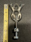 V 8  Symbol  Car Hood Ornament Old Skool  Rat Rod  Hot Rod