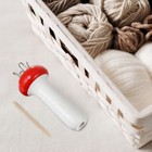 Knitting Pom Pom Maker Diy Weaving Tool Hook Sweater Knitter Tool