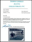 Secretariat - Ron Turcotte Hand Signed 8x10 1973 Bay Shore Stakes Photo   Coa