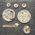 Ww1 Era Vintage Items Including Rare Homeland Preparedness Pin