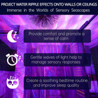 Calming Sensory Lights  Sensory Toys For Kids With Autism  Ocean Light Projec  