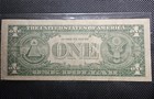 1957  1 Silver Certificate   Star Note   Blue Seal   Rare Note   Sn  70812480a