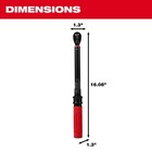 Milwaukee 48-22-9202 3 8  Drive Click Torque Wrench 20-100 Ft-lb Adjustable Tool