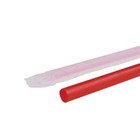 Karat 7 75   Giant Straws  8mm  Paper Wrapped - Red - 7 500 Ct  C9130  red 