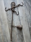Antique Cast Iron Hanging Balance Scale For Farm Cotton Tobacco Meat