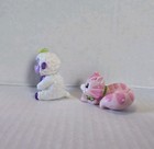 Vintage 2003 Strawberry Shortcake Vanilla Icing Lamb And Custard Cat Pet Figures
