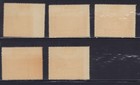 Middle East 1949 910-914 Mint Lh Map Flags