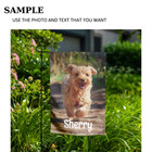 Custom Garden Flag Personalized Outdoor Banner With Photo Or Text Double Sided