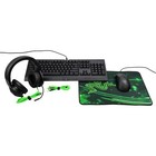 Razer 4-piece Bundle Cynosa Pro Deathadder Mouse Kraken Headset Goliathus Pad
