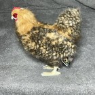 Beautiful Hansa Creation Tan Gray Brown Chicken Plush Animal Figure 15 Tall