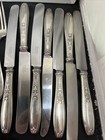 1847 Rogers Bros Silverplate Flatware Set Ambassador Pattern 36 Pieces