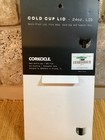 New Corkcicle Cold Cup Lid W  Ceramic Straw In Black For 24 Oz Cup   Tumbler