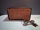 Vintage Truetone 5 Tube Radio Model D-2002 For Repair Or Parts - Art Deco  read