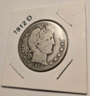 1912-d Barber Silver Half Dollar- Year Titanic Sank
