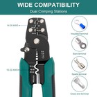Wire Crimping Tool For Insulated And Heat Shrink Connectors