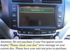 2004 2005 2006 Acura Tl Gps Navigation Dvd U s Map Version 3 80 Update   Bm513ao