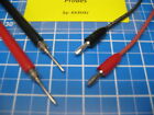 Custom Vom dvm Test Probe - Vintage Gear - Banana Plugs To Philmore 912j   913j