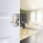Schlage Fe595 Cam 619 Acc Camelot Keypad Entry And Flex Lock   Accent Lever