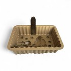 Nordic Ware Santa s Sleigh Pan Holiday Loaf Mold Christmas Baking 6-cup