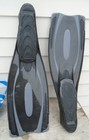 New Cressi Reaction Pro Swim Dive Fins 42 43 8 9 Black  Snorkel